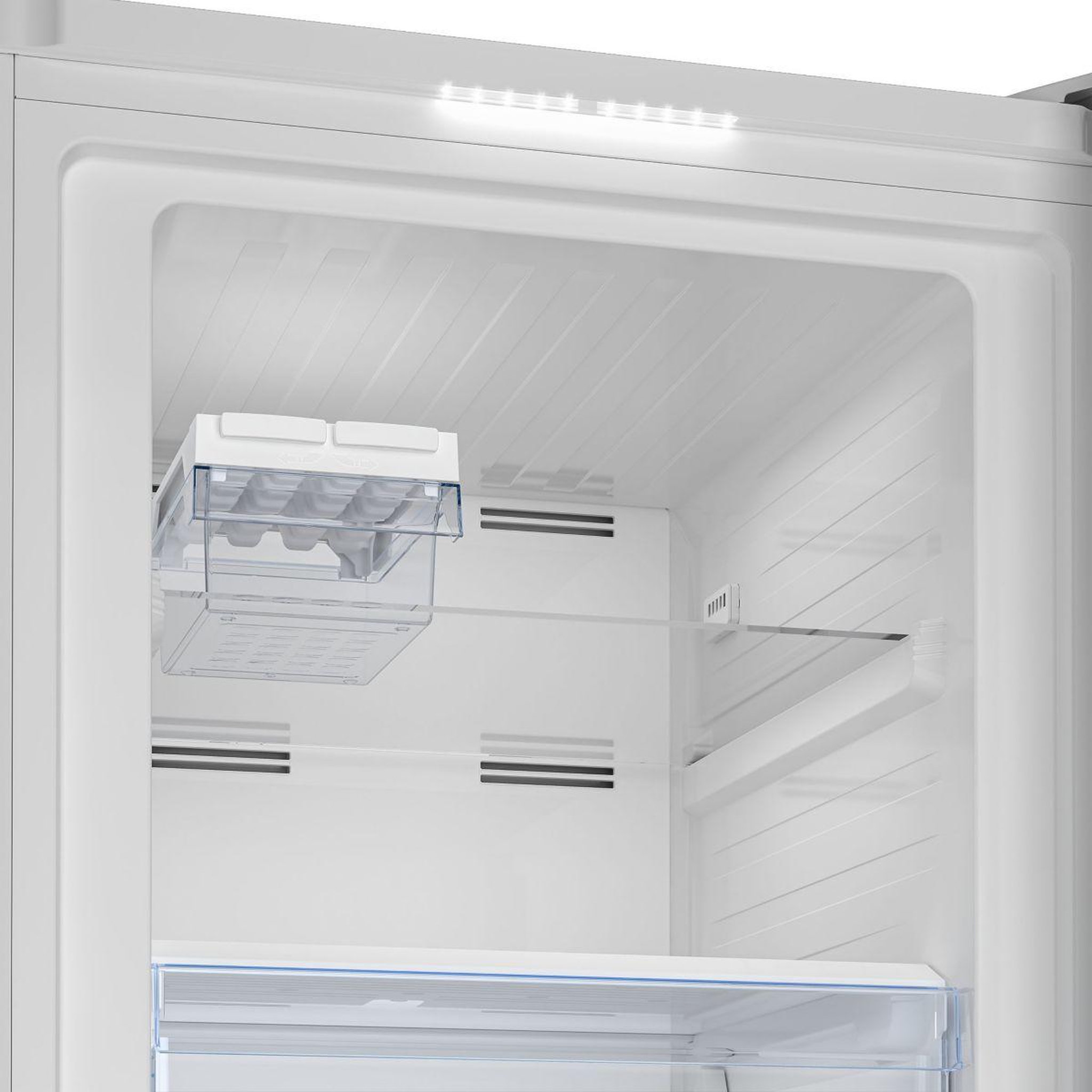 Voir la diapositive 5 : Beko Congélateur armoire rfne448e35w no frost