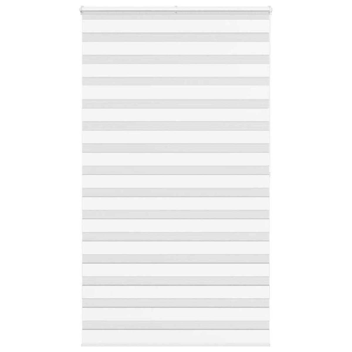 VIDAXL Store zebre blanc 120x200 cm largeur du tissu 125,9cm polyester