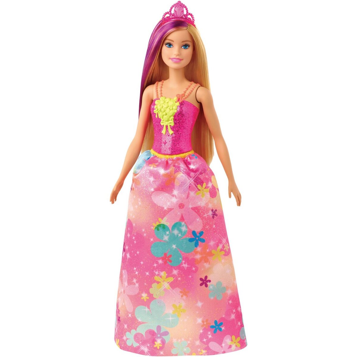 BARBIE Princesse Barbie Dreamtopia - cheveux blonds et roses