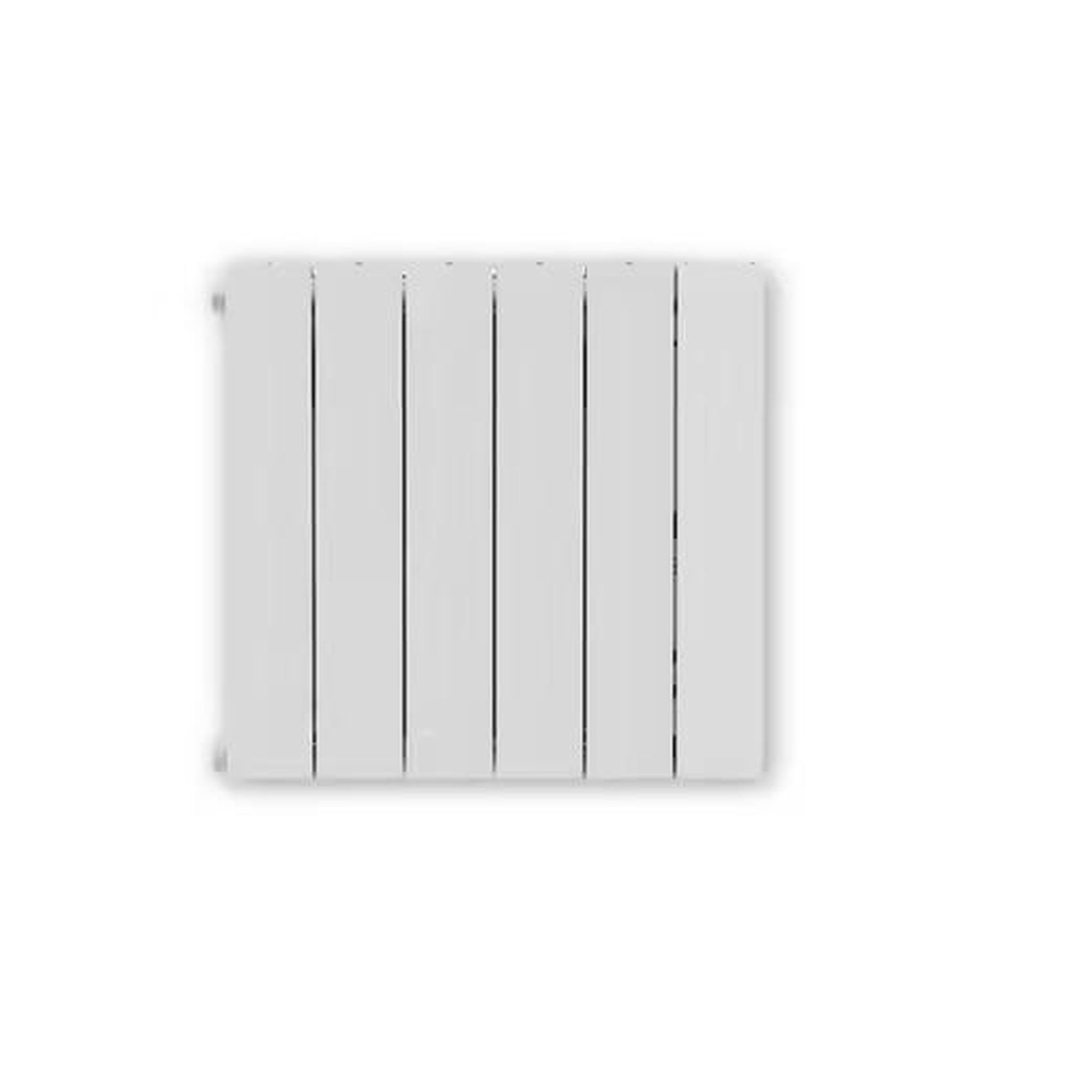 NOIROT Radiateur - radiaflo - blanc satiné - inertie fluide - 1500w - 73x57,5x13 cm - programmable - détection fenêtre ouverte