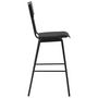 Voir la diapositive 4 : VIDAXL Chaises de bar lot de 2 noir contreplaque solide et acier