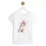 IN EXTENSO T-shirt manches courtes chat coton bio fille
