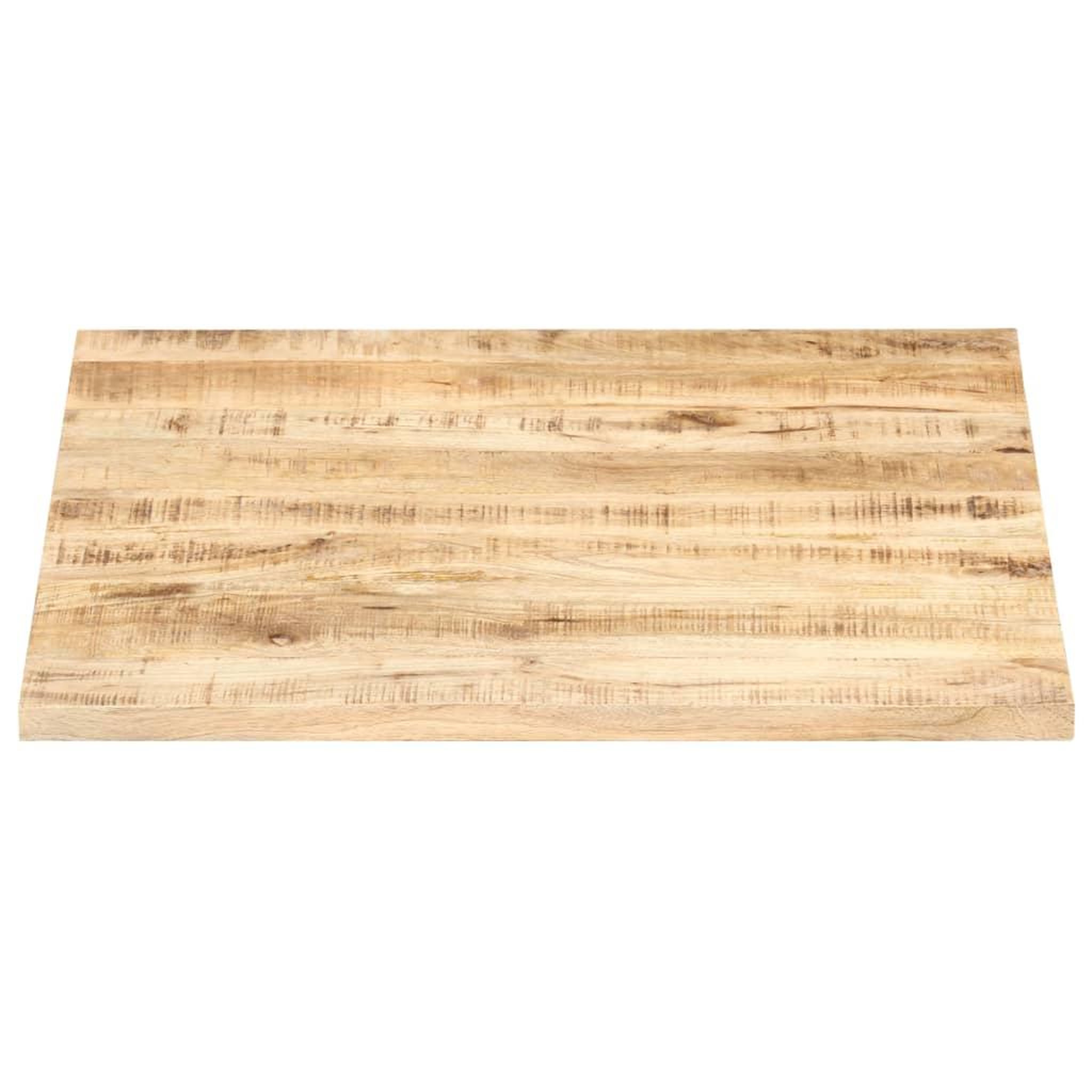 Voir la diapositive 3 : VIDAXL Dessus de table Bois de manguier solide 25-27 mm 70x70 cm