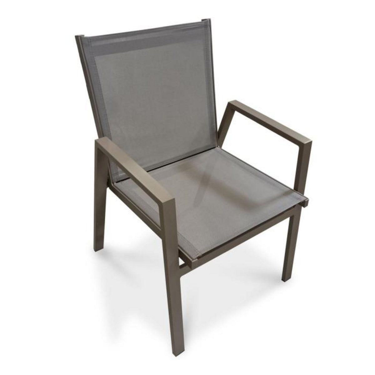 Paris Prix Fauteuil de Jardin Empilable  Floride  86cm Quartz