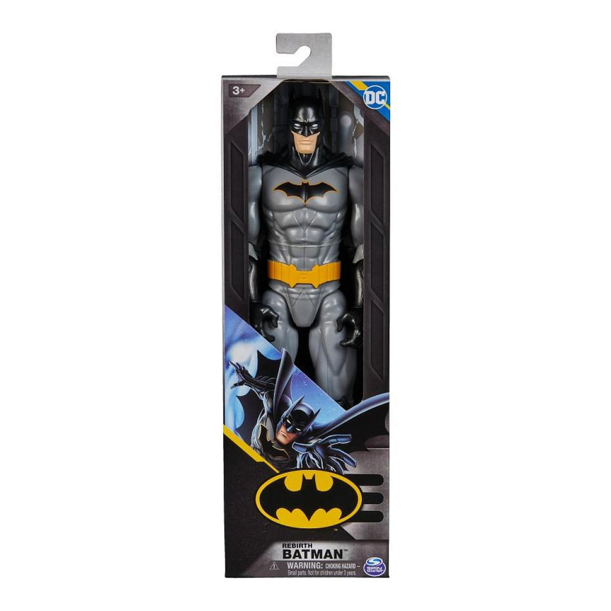 SpinMaster Figurine 30 cm - Batman gris rebirth batman