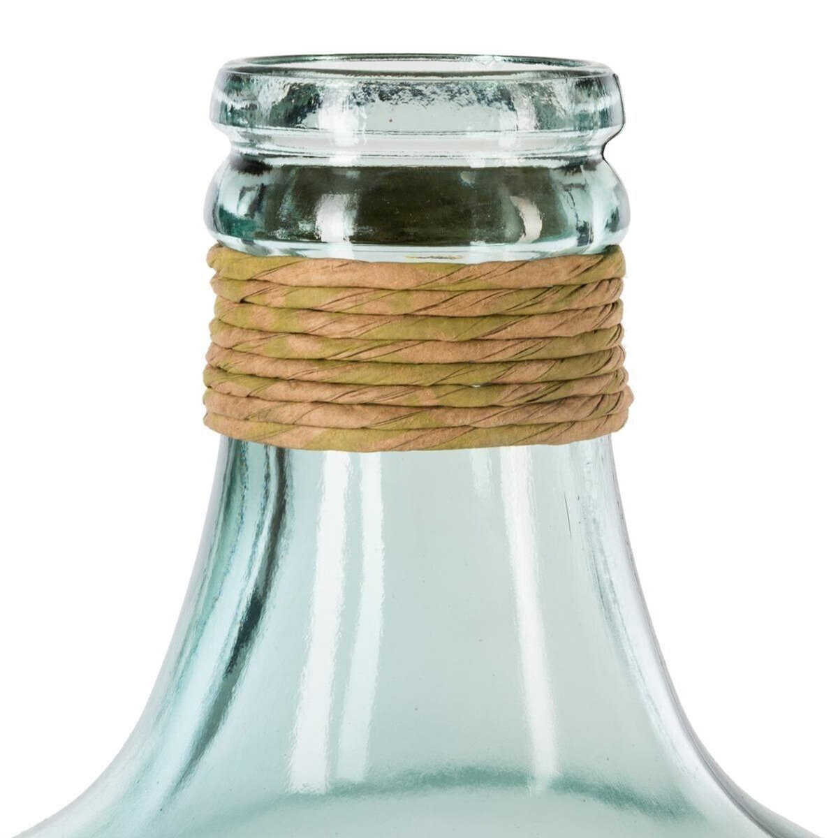 ATMOSPHERA Vase en Verre  Dame Jeanne  42cm Transparent