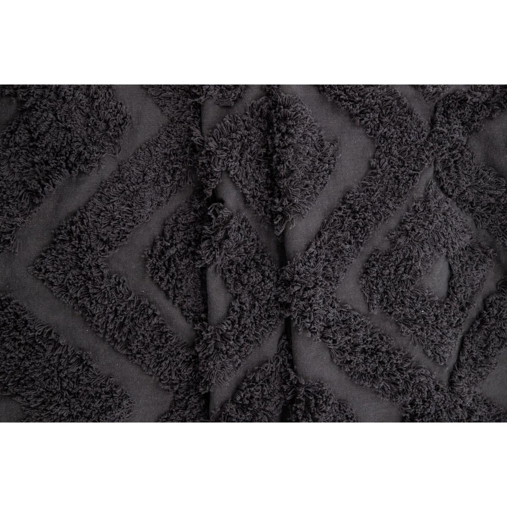 Voir la diapositive 3 : Paris Prix Tapis déco tufté  hilma  250x350cm gris foncé