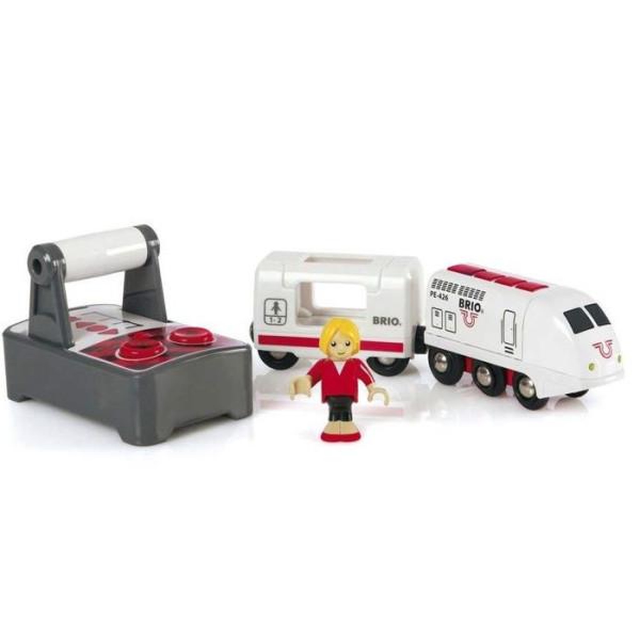 Voir la diapositive 2 : Brio Train de Voyageur Radiocommandé BRIO World - Accessoire son & lumiere en bois - Ravensburger - Mixte - Des 3 ans