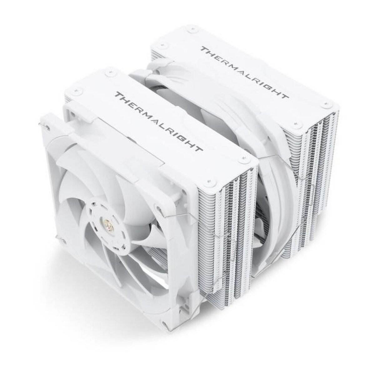 Thermalright Ventirad CPU - THERMALRIGHT - Frost Commander 140 - Blanc - Ventilateurs 1x140mm + 1x120mm - Compatibilité Intel et AMD