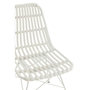 Voir la diapositive 6 : Paris Prix Chaise de Jardin Design  Celeste  86cm Blanc