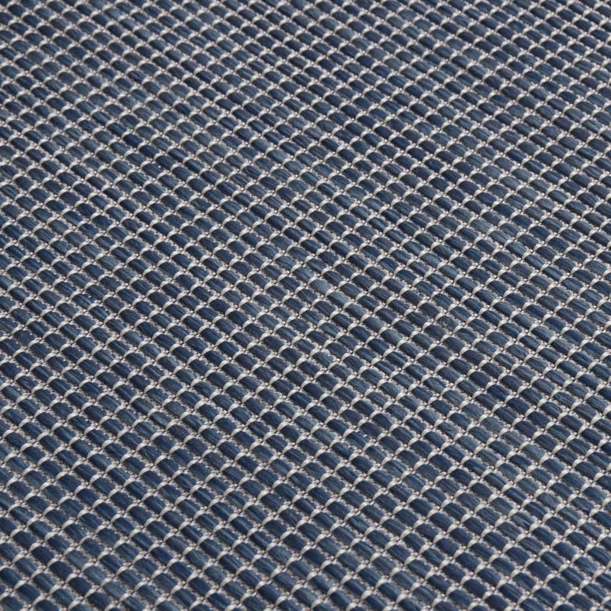 Voir la diapositive 5 : VIDAXL Tapis a tissage plat d'exterieur 120x170 cm Bleu