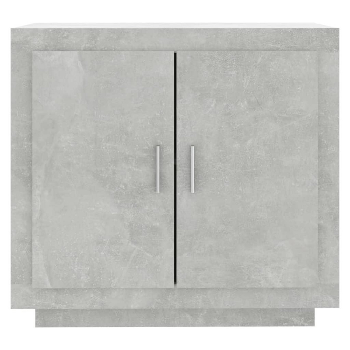 VIDAXL Buffet Gris beton 80x40x75 cm Bois d'ingenierie