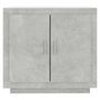 Voir la diapositive 3 : VIDAXL Buffet Gris beton 80x40x75 cm Bois d'ingenierie