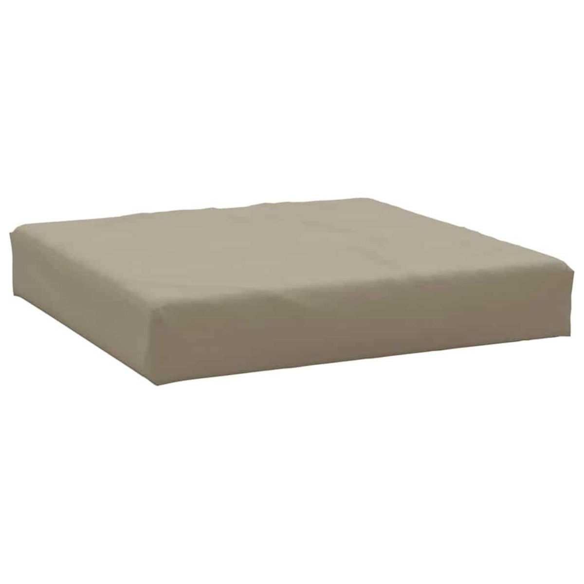 VIDAXL Coussins de palette lot de 3 taupe tissu oxford