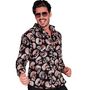 Voir la diapositive 2 : WIDMANN Déguisement Chemise Crânes - Homme - XL