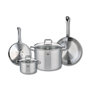 Voir la diapositive 1 : ELO Set de 2 Poêles de cuisson 24 et 28 cm et 2 faitouts 16 et 26 cm Elo Profi Citrin