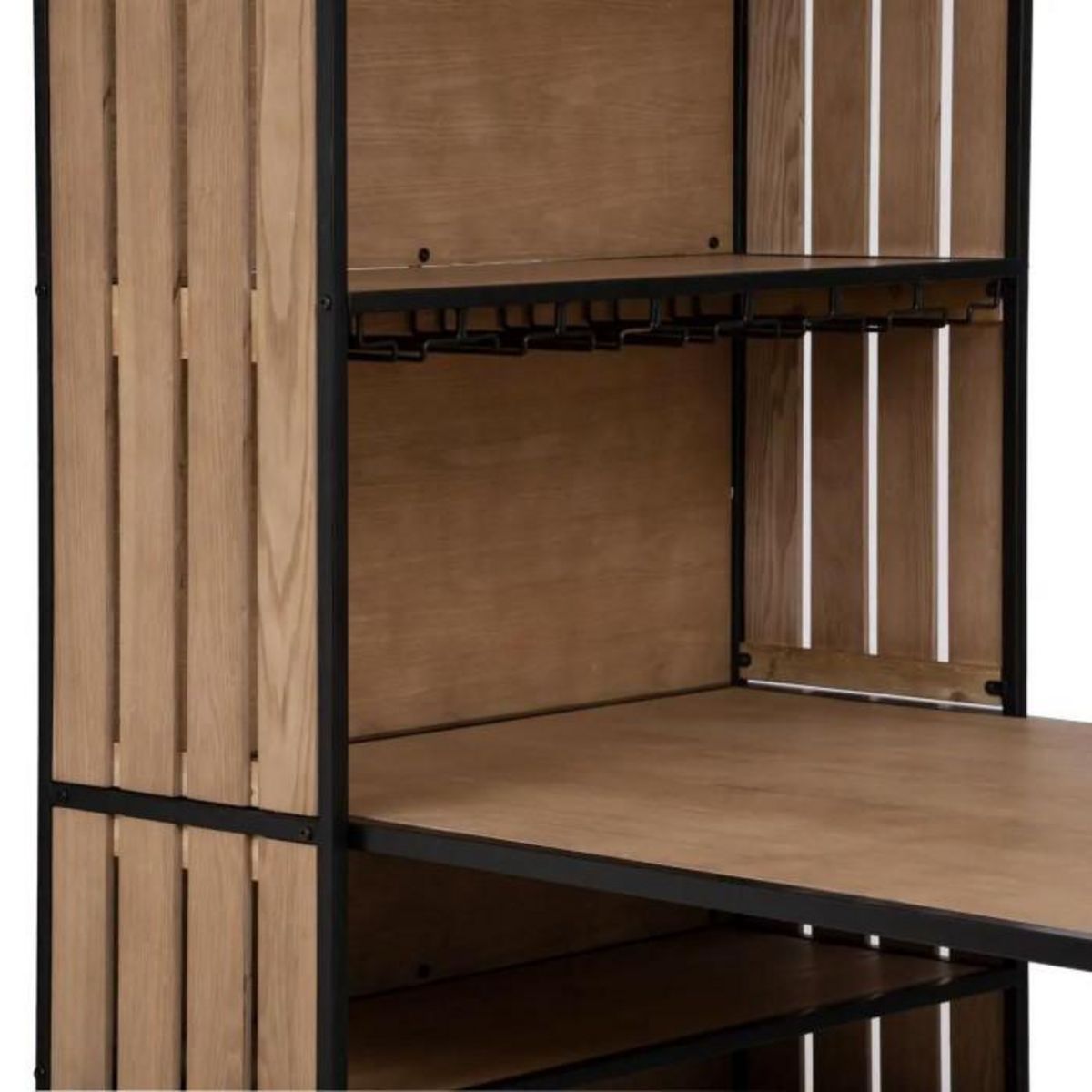 ATMOSPHERA Table de Bar & Buffet Design  Bakos  180cm Naturel