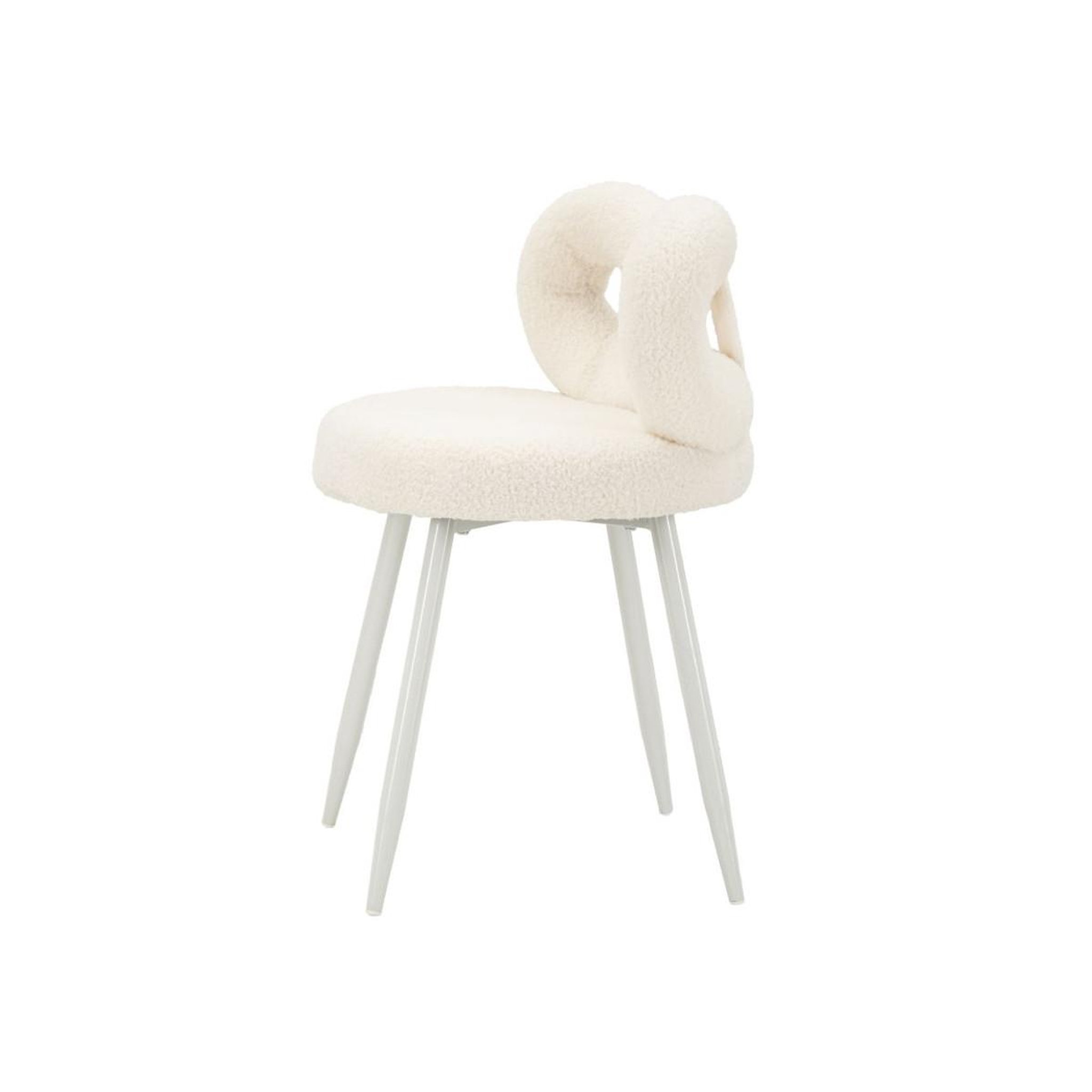 Voir la diapositive 3 : Paris Prix Chaise enfant design  ilary  67cm blanc