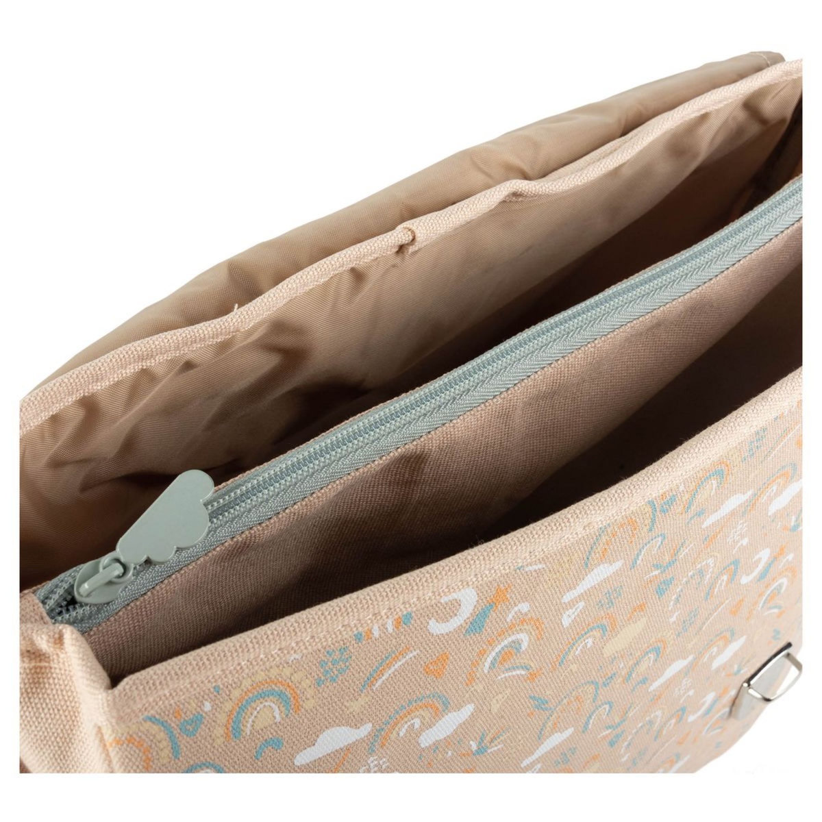 Cartable 36 cm CP/CE1/CE2 beige EC-OOOH! RAINBOW CARTON