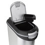 Voir la diapositive 3 : CURVER CURVER Conteneur a croquettes pour chien 20 kg - 54L - Aspect métal