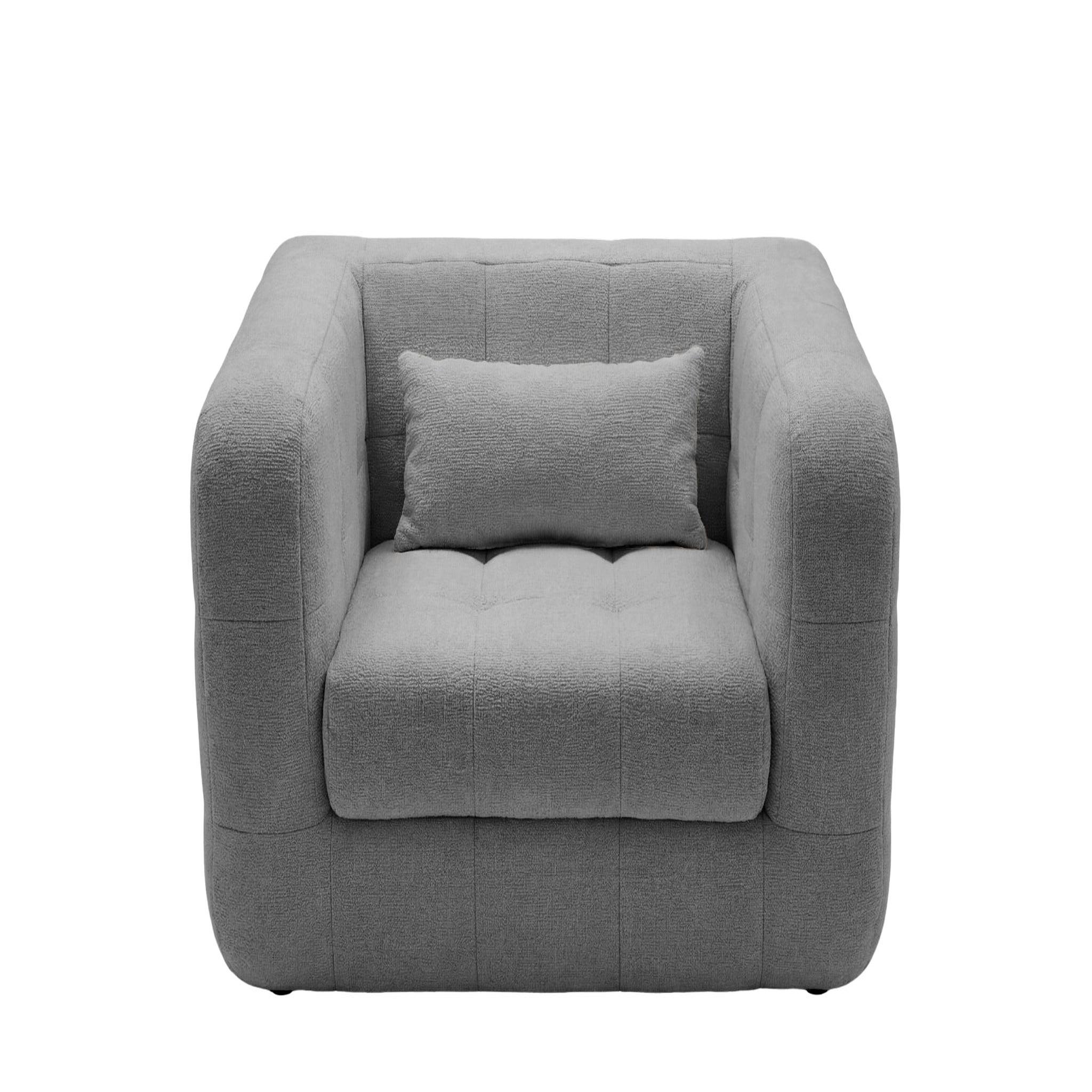 Voir la diapositive 1 : CASANOVA PARIS Arlette - fauteuil en tissu chenille