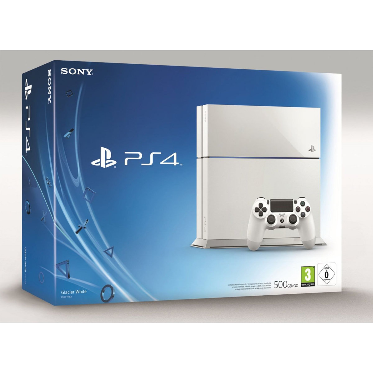Console PS4 500 Go Blanche