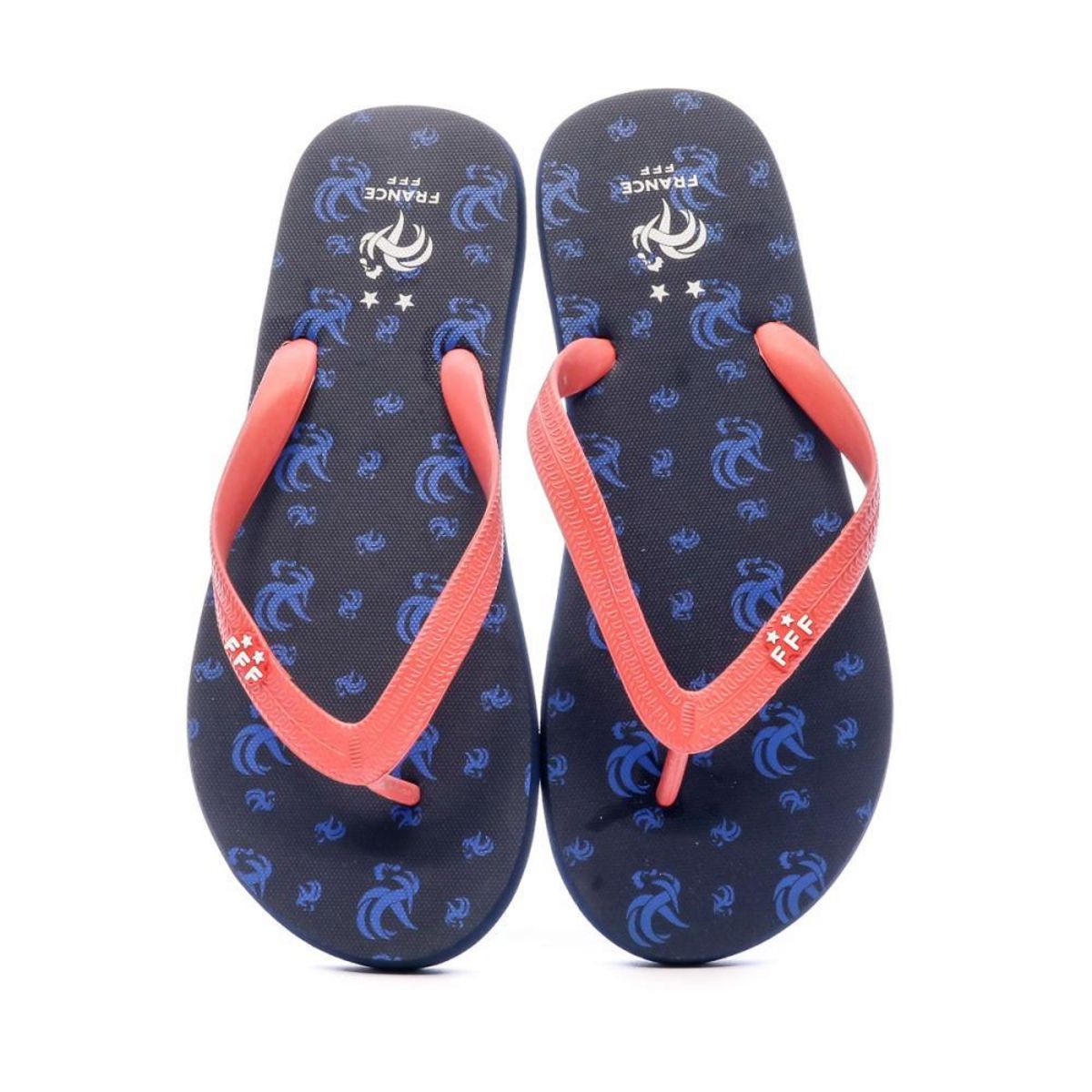 FFF Equipe de France Tongs /Rouge FFF