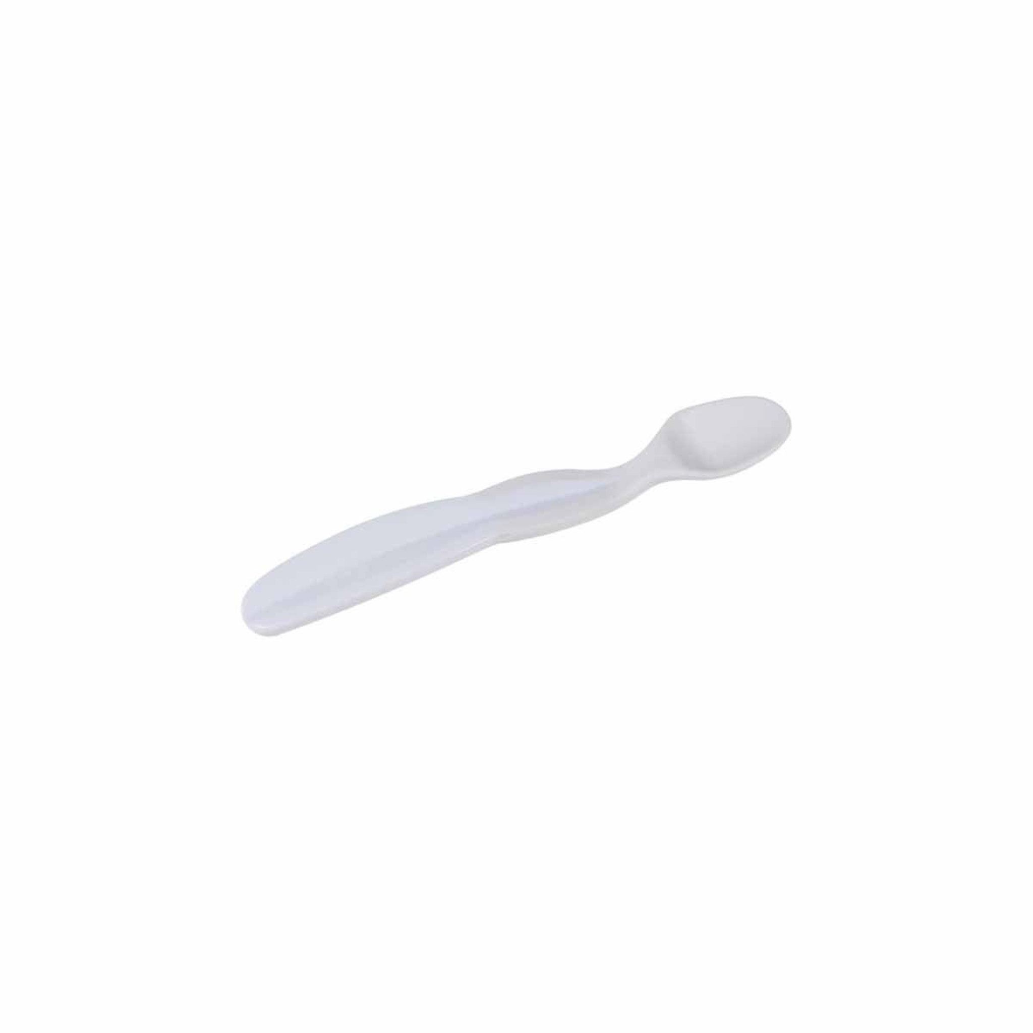 Voir la diapositive 2 : HOMEA Set de 2 cuillères bébé  thermosensible  14cm blanc