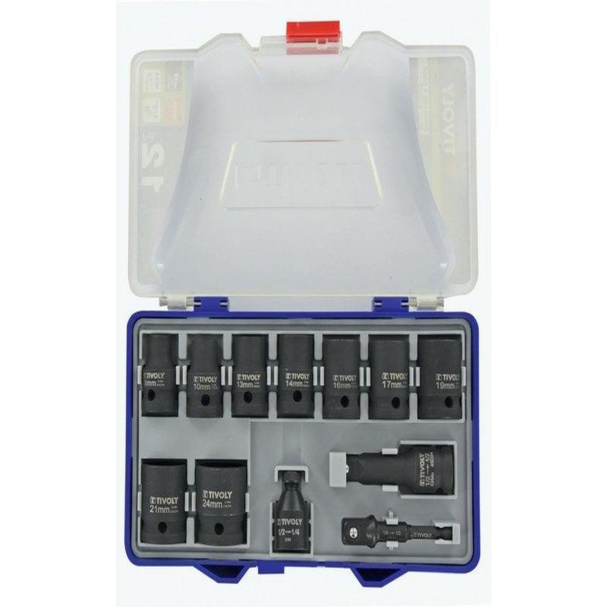 TIVOLY Coffret De Douilles À Choc Series 12 Pièces