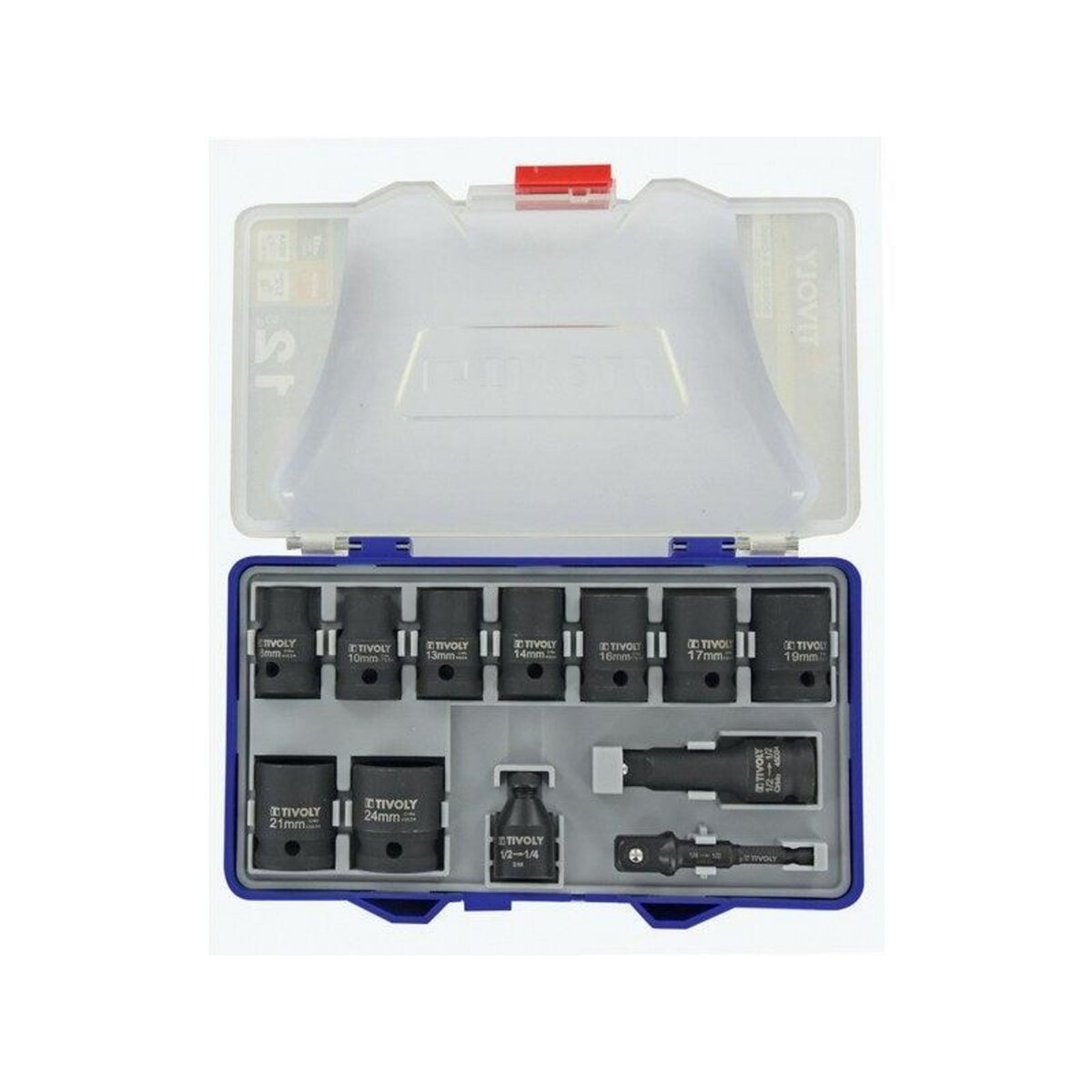 TIVOLY Coffret De Douilles À Choc Series 12 Pièces