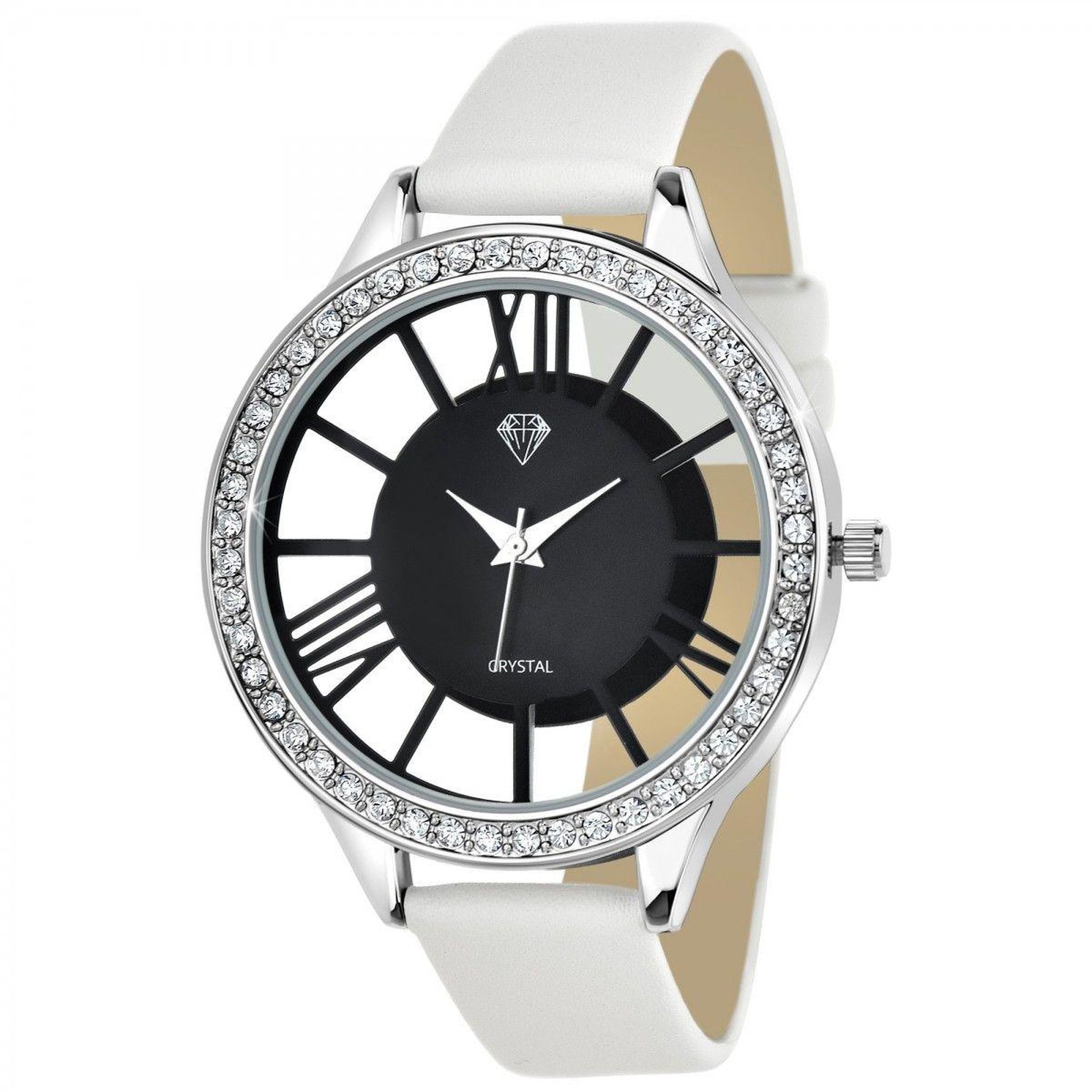 SC CRYSTAL Montre Lara SC Crystal ornée de Cristaux scintillants