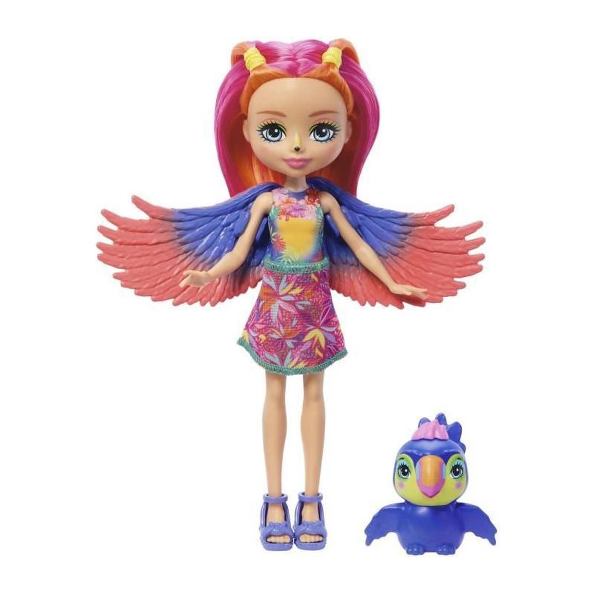 Voir la diapositive 6 : ENCHANTIMALS ENCHANTIMALS Sunshine Beach, Trippi Toucan et Son Animal de Compagnie Canopy - HRX83