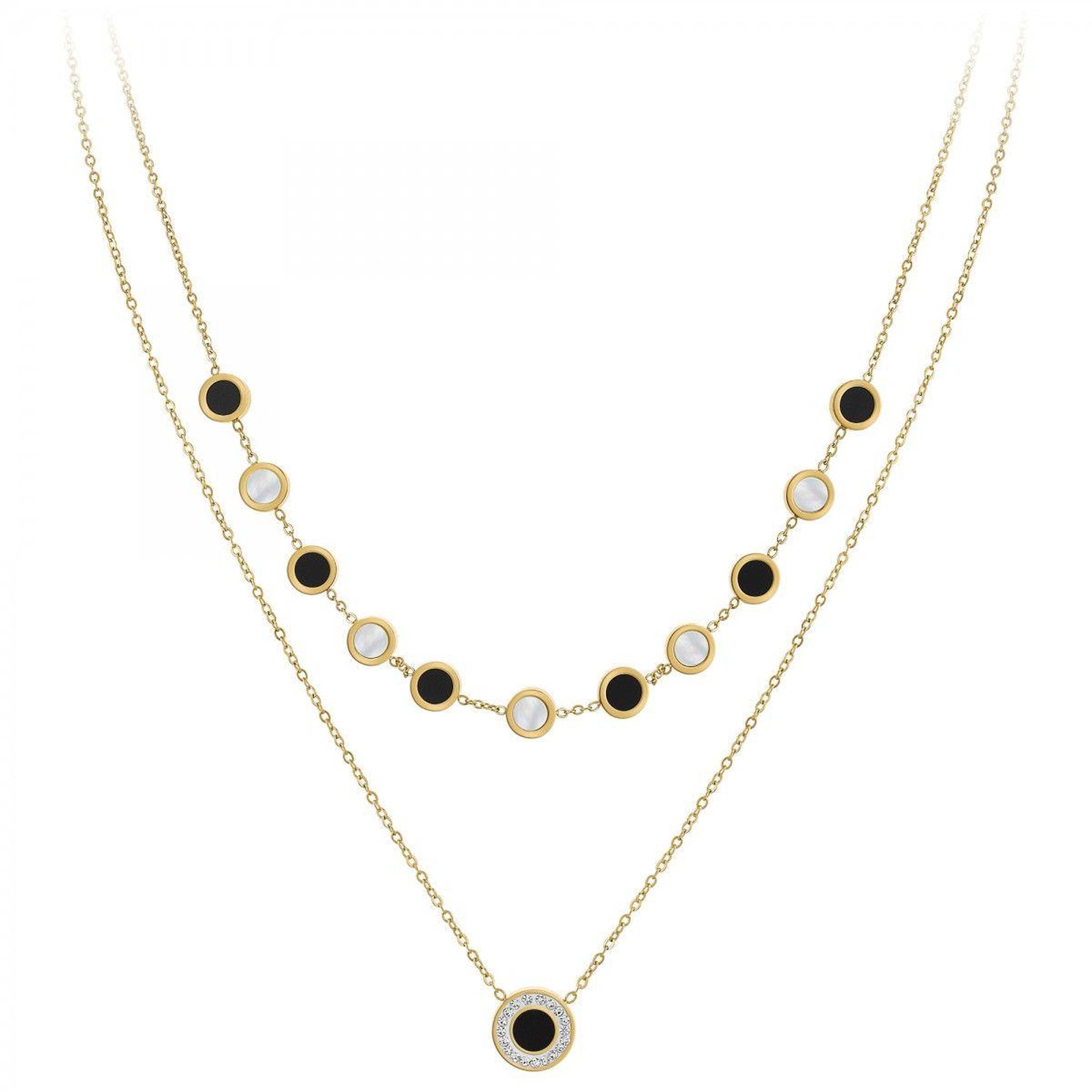 SC BOHEME Collier SC Bohème orné de Cristaux scintillants