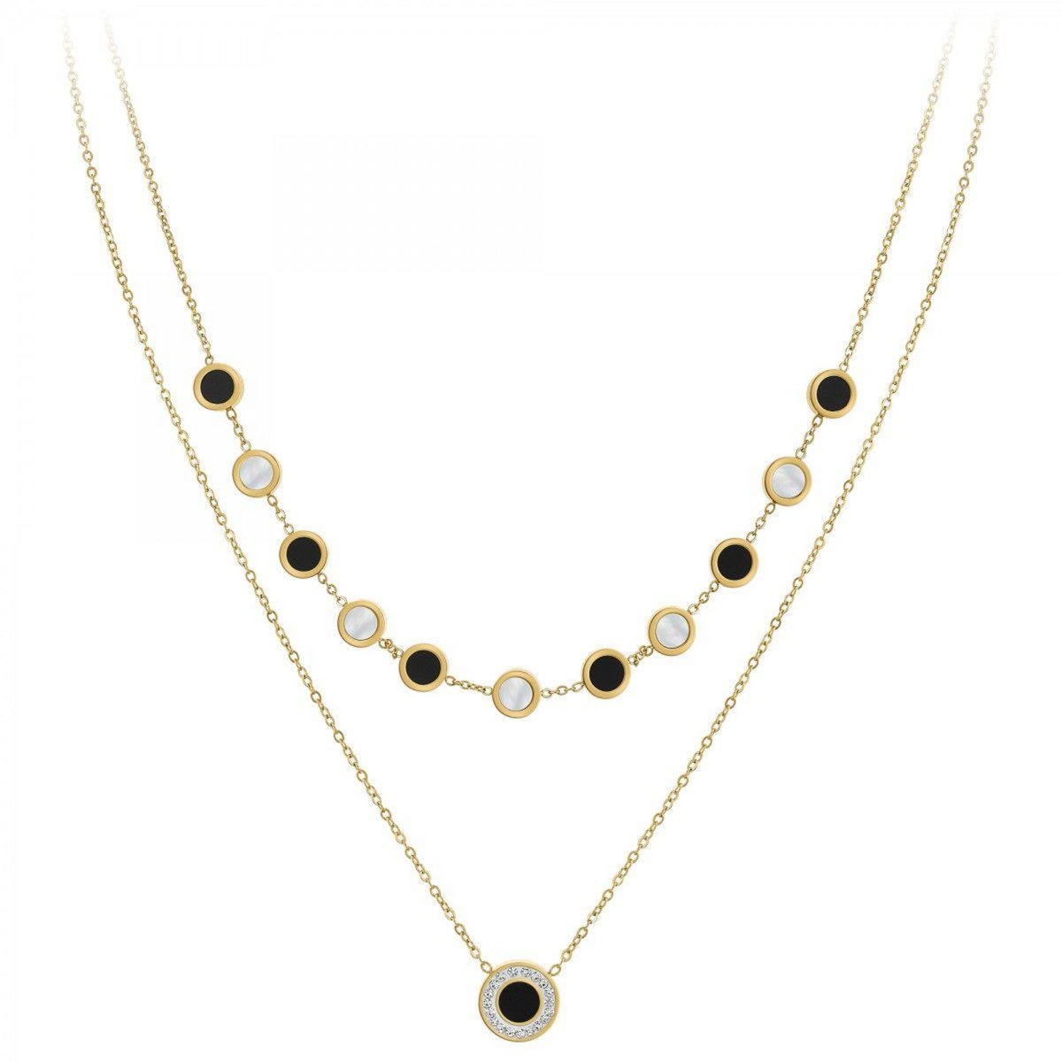 SC BOHEME Collier SC Bohème orné de Cristaux scintillants