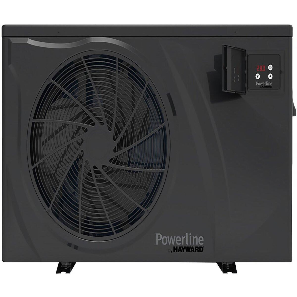 Hayward Pompe à chaleur pour piscine 6 kw/h inverter  PowerLine by Hayward  - Noir