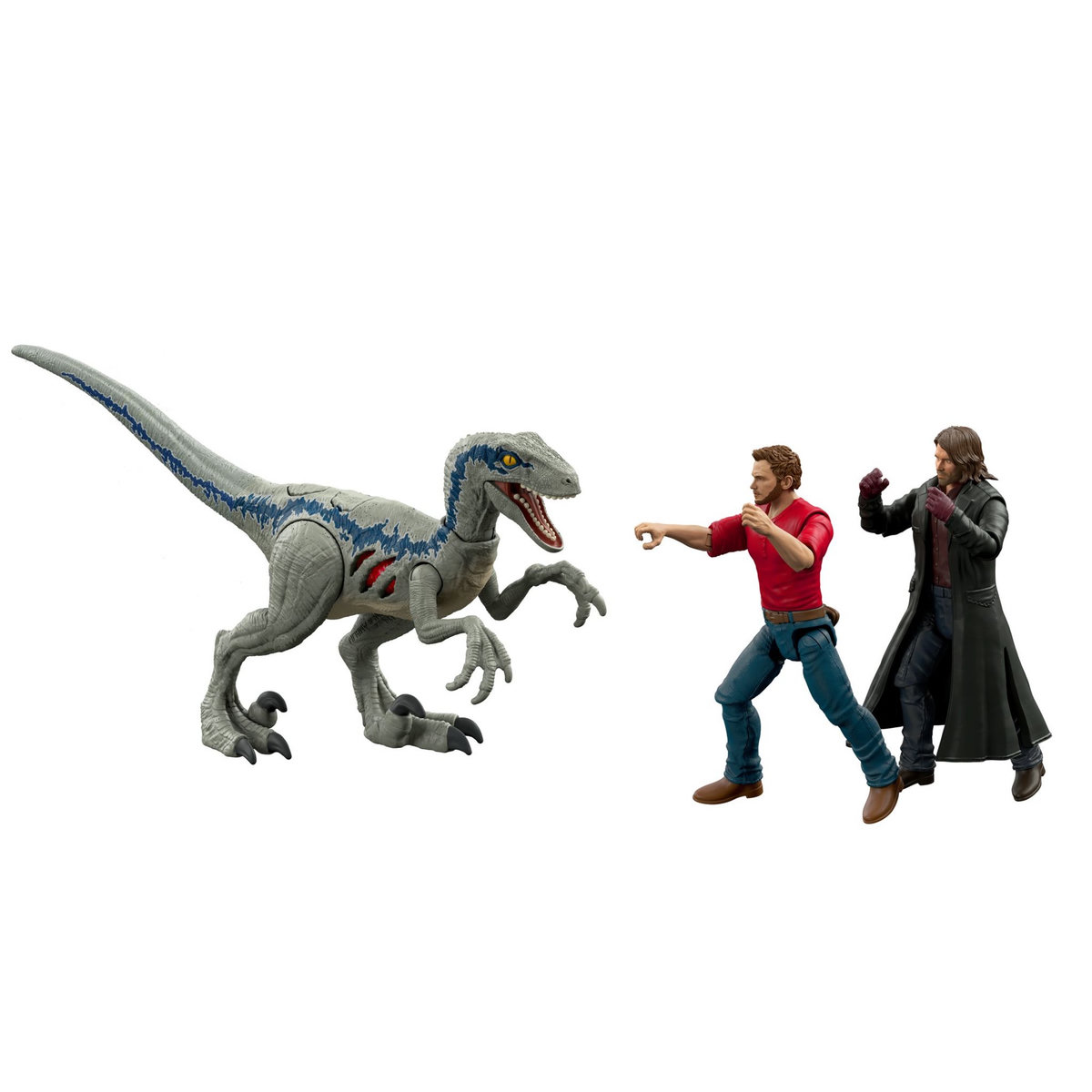JURASSIC WORLD Jurassic World Dominion Owen et Vélociraptor Blue