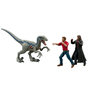 Voir la diapositive 2 : JURASSIC WORLD Jurassic World Dominion Owen et Vélociraptor Blue