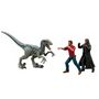 Voir la diapositive 2 : JURASSIC WORLD Jurassic World Dominion Owen et Vélociraptor Blue