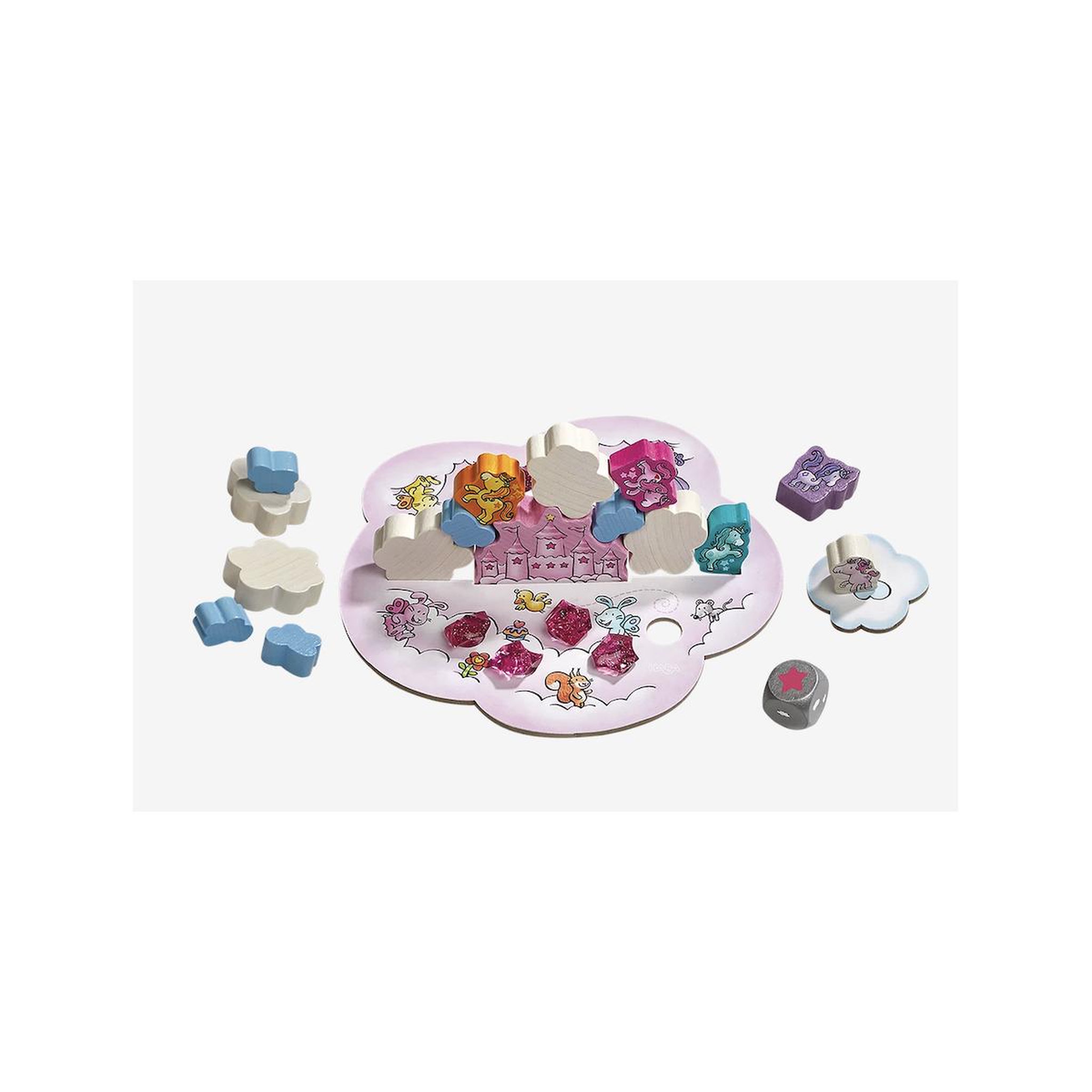 Voir la diapositive 4 : Haba Licornes dans les nuages - nuages magiques -  - Asmodee