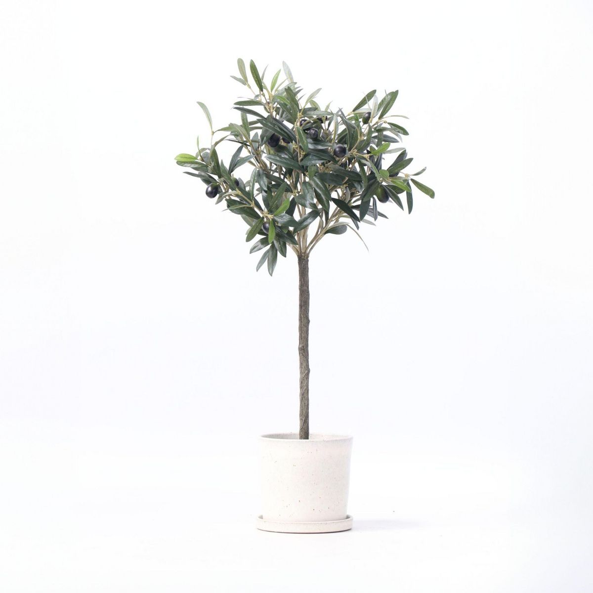 PLANT IN A BOX Olivier artificiel - Hauteur 65cm