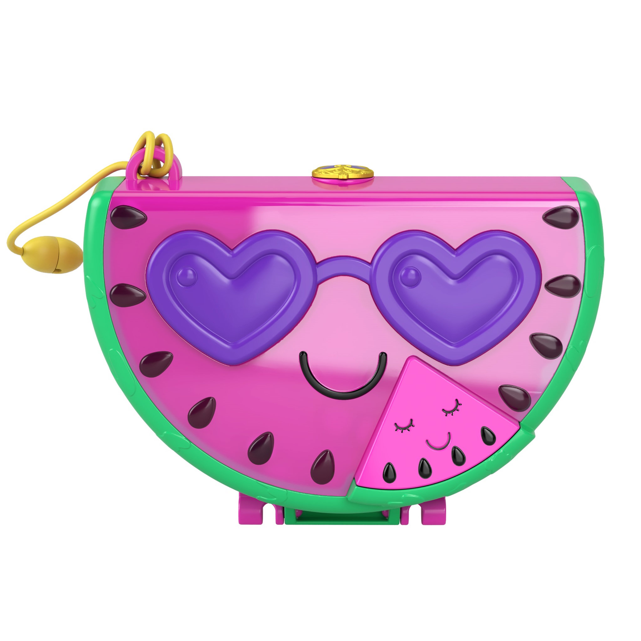 Voir la diapositive 3 : POLLY POCKET Mini poupée Polly Pocket - Coffret pastèque en fête