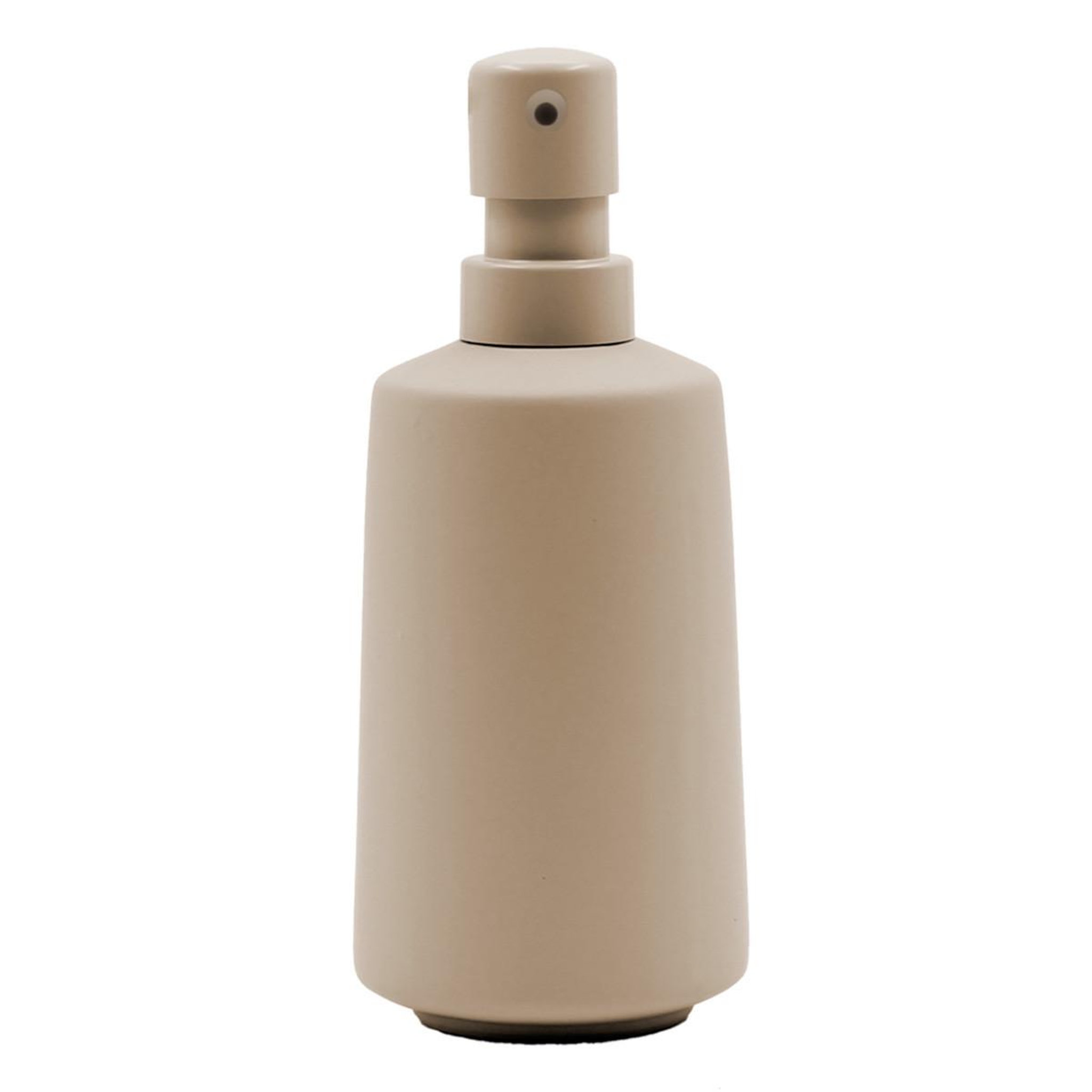 Douceur d'Intérieur Distributeur de savon en céramique  ceralia  19cm taupe