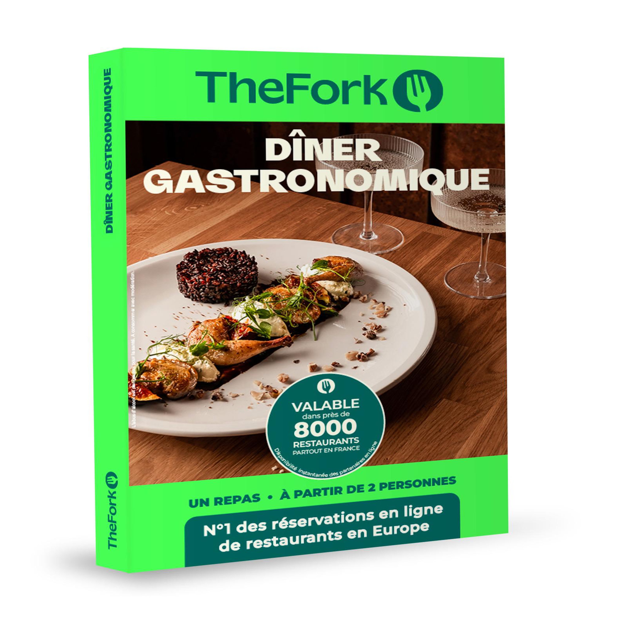Voir la diapositive 2 : THEFORK Coffret cadeau TheFork - Dîner gastronomique