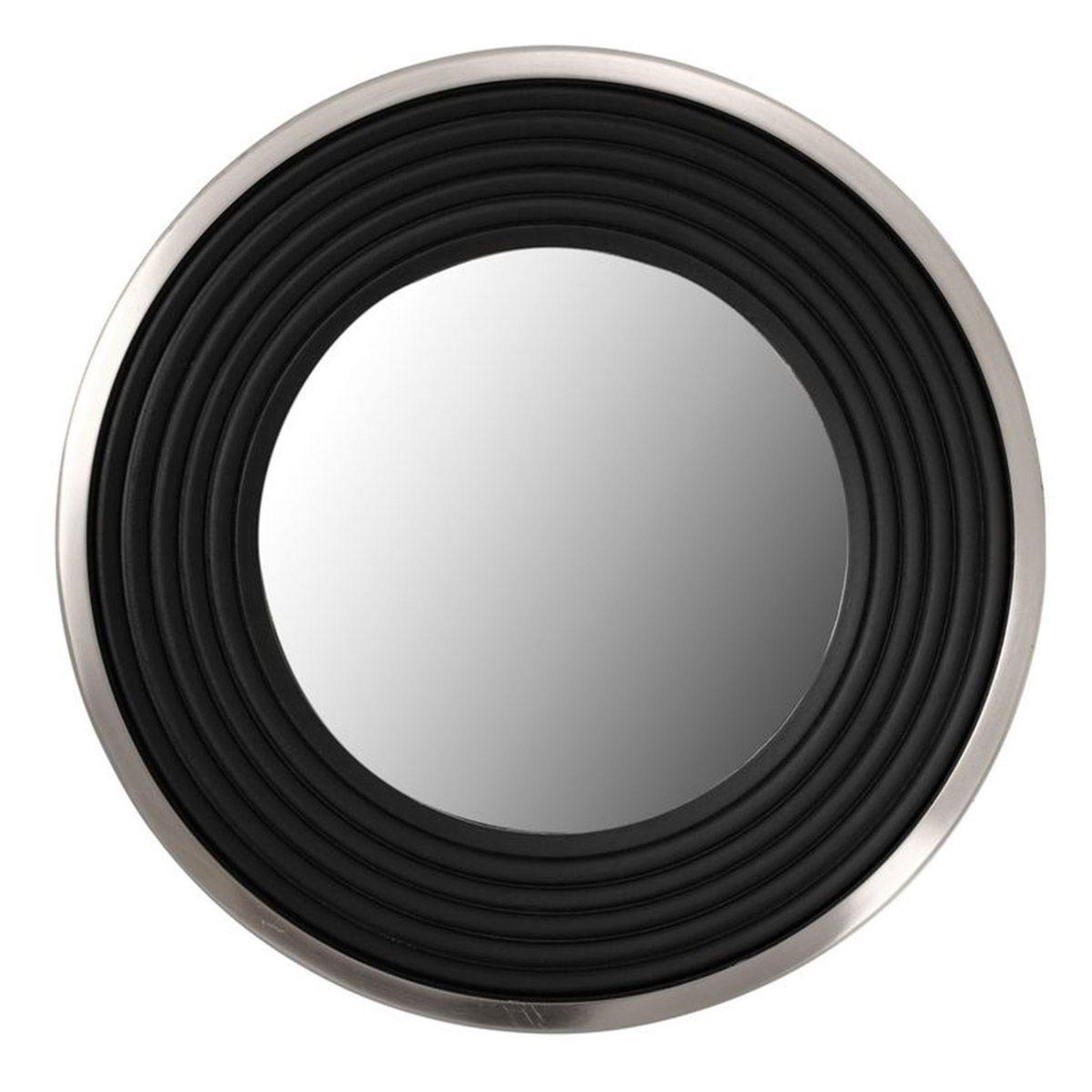 Paris Prix Miroir Mural Design  Eleganca  51cm Argent & Noir