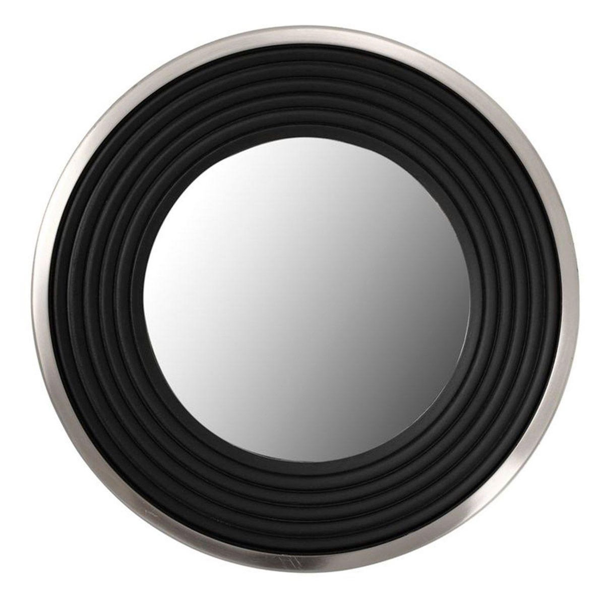 Paris Prix Miroir Mural Design  Eleganca  51cm Argent & Noir
