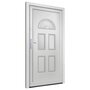 Voir la diapositive 4 : VIDAXL Porte d'entree blanc 88x208 cm PVC