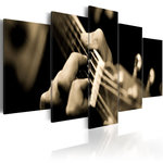 Paris Prix Tableau Imprimé  Guitare Classique. Coloris disponibles : Multicolore