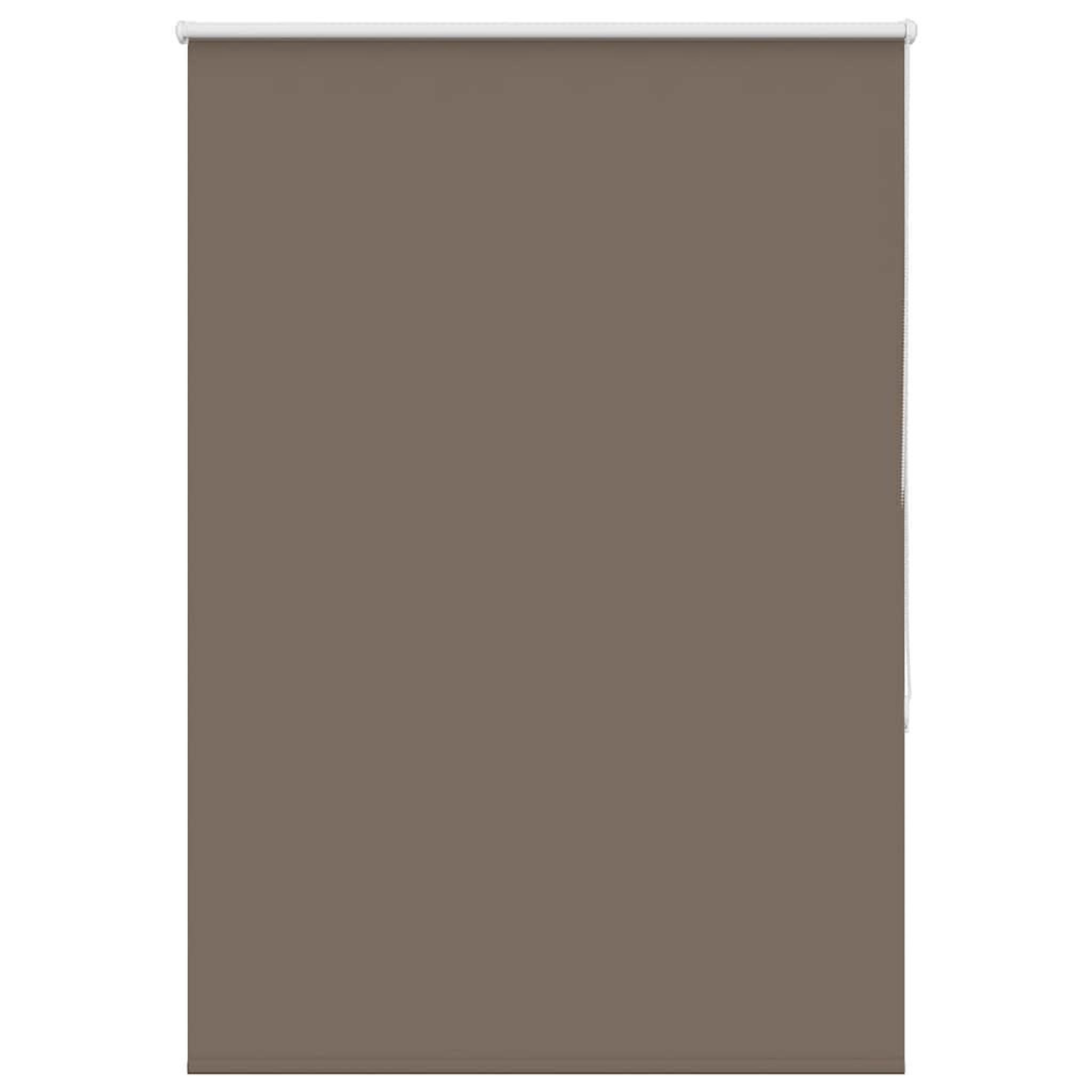 Voir la diapositive 2 : VIDAXL Store enrouleur occultant cafe 115x175cm largeur du tissu