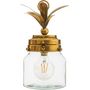 Voir la diapositive 2 : ATMOSPHERA Lampe à Poser LED  Ananas  33cm Or