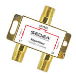 Sedea Répartiteur télévision 2 sorties gold SEDEA